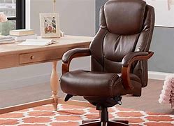 Image result for leather office chair with wheels