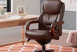 Image result for Leather Secretarial Office Chair