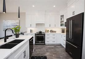 Image result for White Appliances with Stainless Accents