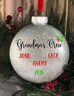 Image result for Grandparents Ornaments Personalized