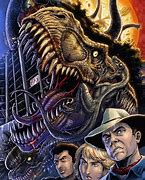 Image result for Jurassic Park Dinosaur Art