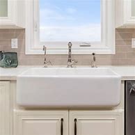 Image result for 27 Inch Fireclay Kitchen Sink - White By Randolph Morris RMF50