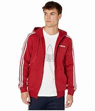 Image result for Red Hooded Adidas Sweatshirt