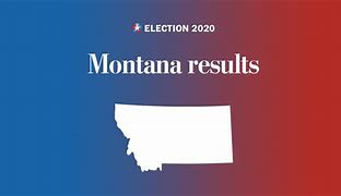 Image result for Montana Election Results Map