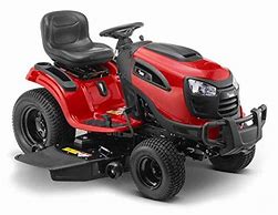 Image result for Red Riding Lawn Mower