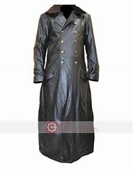 Image result for SS Leather Trench Coat