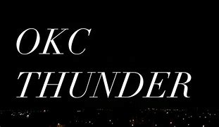 Image result for OKC Thunder New Jersey