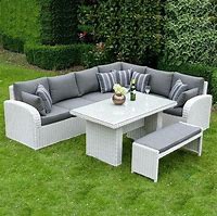 Image result for Grey Rattan Garden Furniture