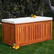 Image result for Outdoor Storage Bench Designs
