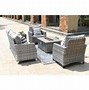 Image result for Patio Furniture with Fire Pit Sets