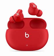Image result for Beats Studio Buds - Wireless Noise Cancelling Earphones - Beats Red - Apple