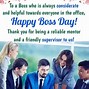 Image result for Boss's Day Thank You Messages
