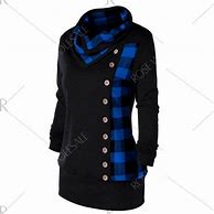 Image result for Plus Size Cowl Neck Hoodies