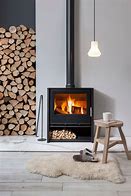 Image result for Electric Wood-Burning Stoves