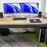 Image result for Reclaimed Wood and Steel Desk
