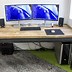 Image result for Wood and Metal Desk Fixing