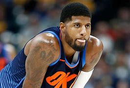 Image result for Paul George Dunking OKC