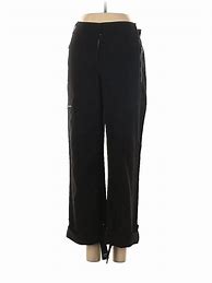 Image result for Chico's Cargo Pants - Low Rise: Black Bottoms - Size X-Small Petite