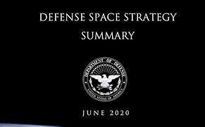 Image result for DoD Space Strategy