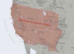 Image result for Us Mexican War Territory Map