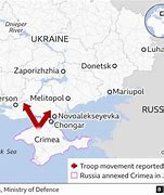 Image result for Map of Russia Invading Ukraine