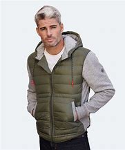 Image result for Puffer Vest Hoodie
