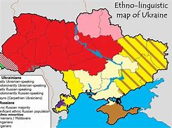 Image result for Map of Russians in Ukraine