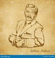Image result for William Faulkner Illustration
