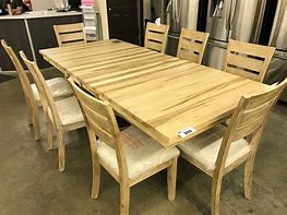 Image result for Light Wood Dining Table