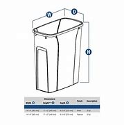 Image result for 55 Gallon Trash Can with Foot Pedal