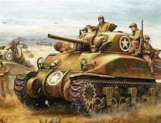 Image result for World War 2 Tank Art