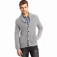 Image result for Men's Gray Cardigan Sweater