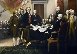 Image result for Signing of the Declaration of Independence