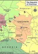 Image result for Political Map of Chechnya