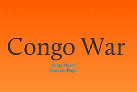 Image result for The Congo War