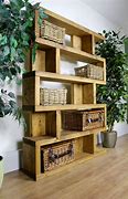 Image result for rustic bookcase