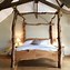 Image result for Wooden Canopy Bed