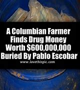 Image result for Pablo Escobar Buried Money