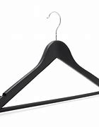 Image result for Black Wooden Suit Hangers