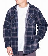 Image result for Men's Flannel Shirt Jacket