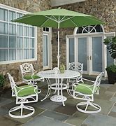 Image result for White Outdoor Dining Table