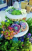 Image result for Unique Outdoor Flower Planters
