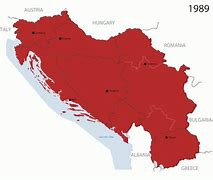 Image result for Yugoslavia War Map
