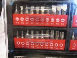 Image result for Ironton Screwdriver Set With Rack - 100-Piece