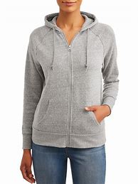 Image result for Women's Zip Up Gray Hoodies