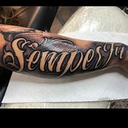 Image result for Semper Fidelis Wrist Tattoo