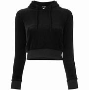Image result for Black Cropped Star Hoodie