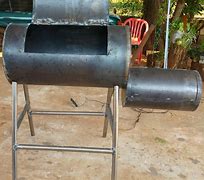 Image result for How to Make a Drum Smoker