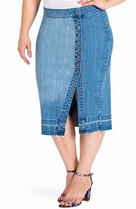 Image result for Jean Skirts for Women