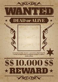 Image result for Wild West Wanted Poster Background